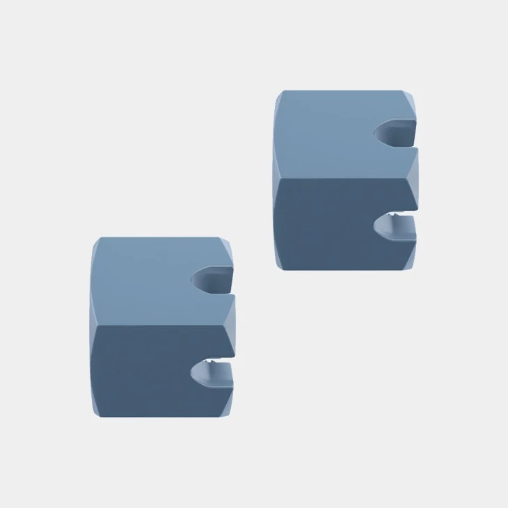 Hexagon Slotted Nuts-AYA